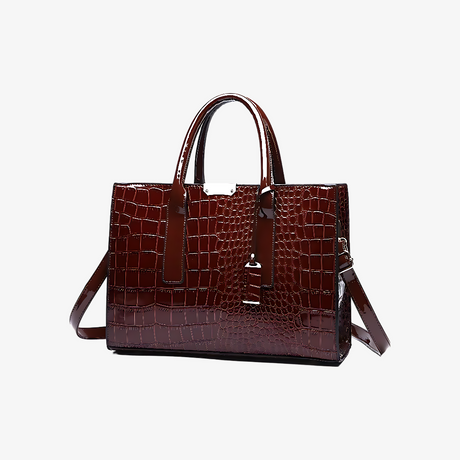 The Luxe Croc Tote