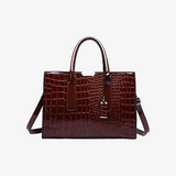 The Luxe Croc Tote