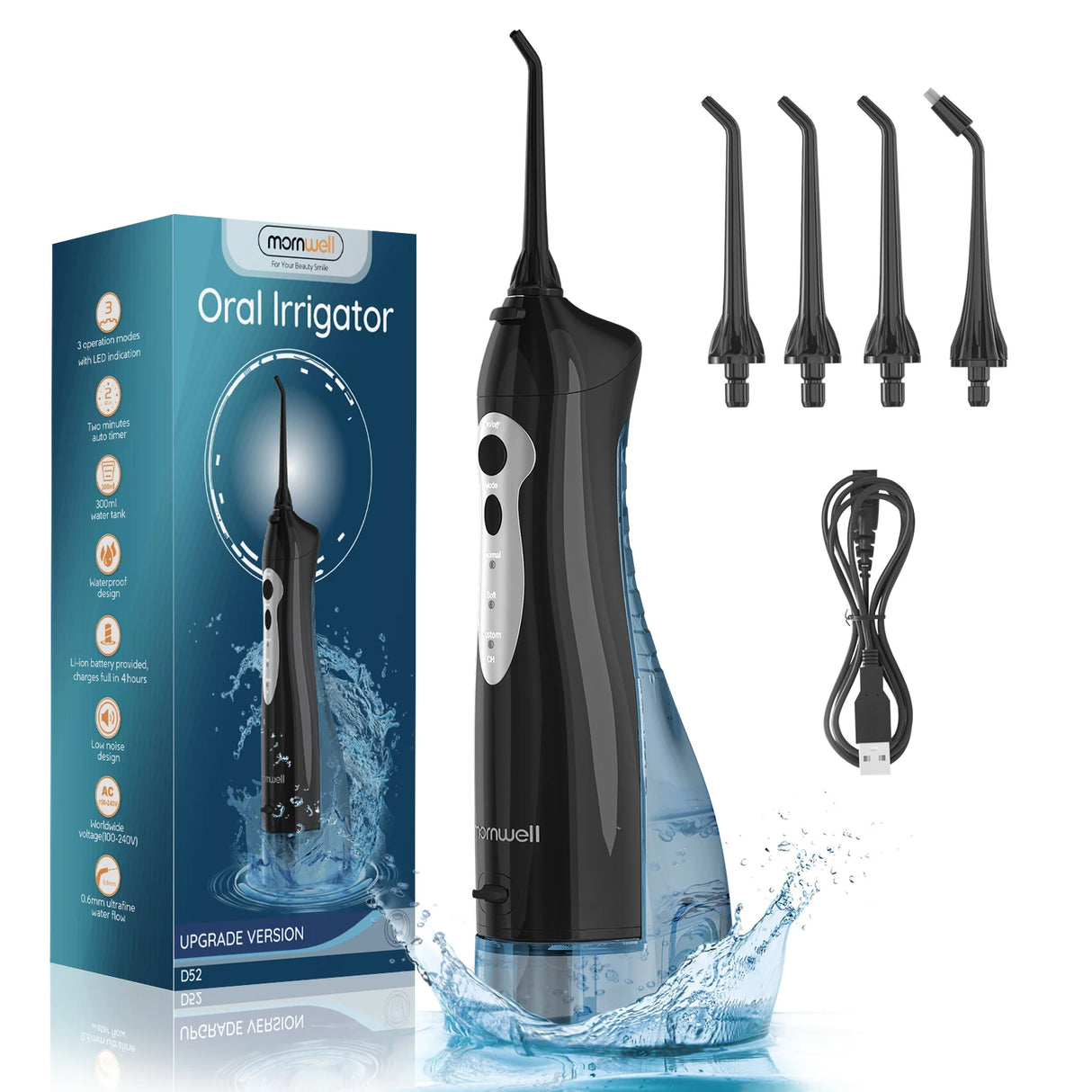 Mornwell Turbo Water Flosser